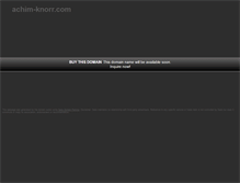 Tablet Screenshot of achim-knorr.com